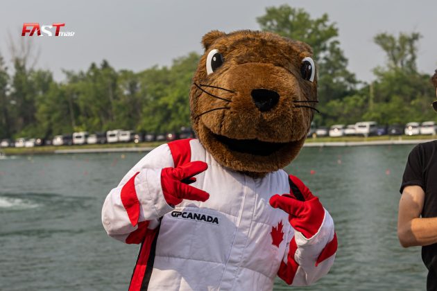 Vroum, la mascota oficial del GP de Canadá 2023 de F1 (FOTO: Arturo Vega para FASTMag)
