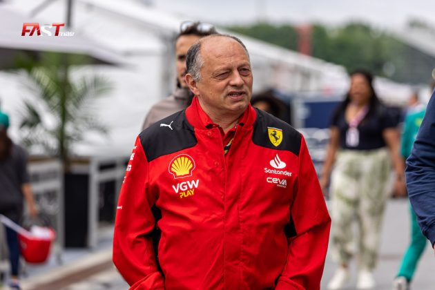 Frederic Vasseur, director de Scuderia Ferrari, en el previo del Gran Premio de Canadá 2023 de F1 (FOTO: Arturo Vega para FASTMag)