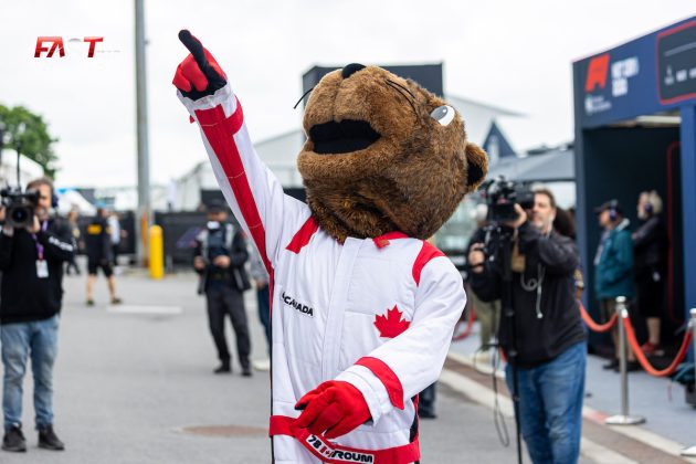 Vroum, la marmota, en el previo del Gran Premio de Canadá 2023 de F1 (FOTO: Arturo Vega para FASTMag)