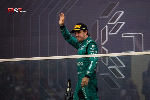 Fernando Alonso (Aston Martin F1 Team), segundo lugar en el Gran Premio de Canadá 2023 de F1 (FOTO: Arturo Vega para FASTMag)