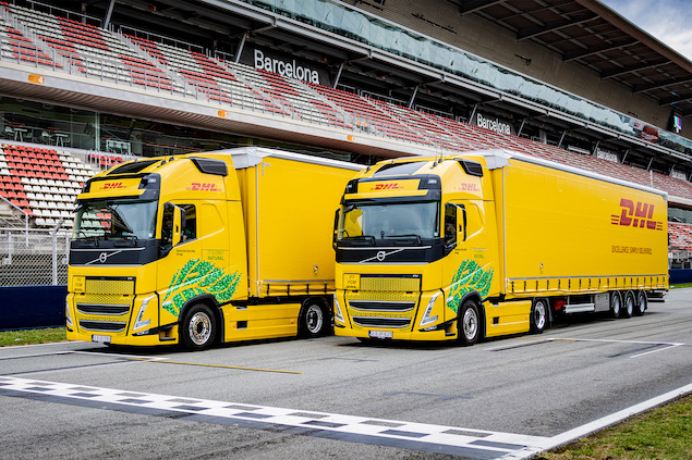 DHL también usará camiones con biocombustibles en GPs europeos (FOTO: F1)