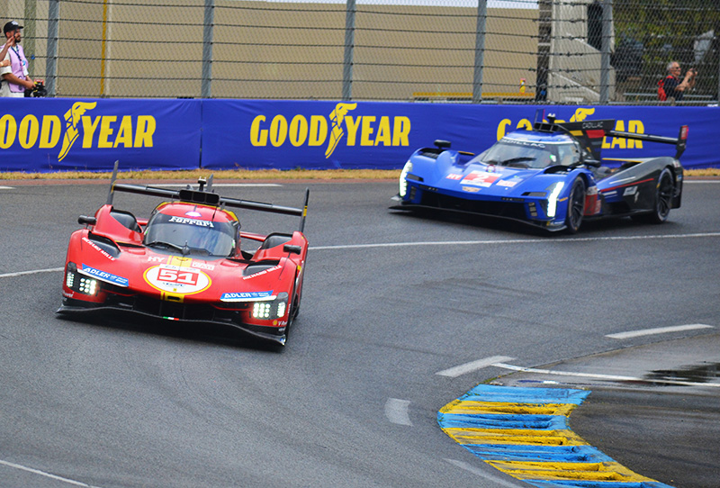 24H de Le Mans: Ferrari lidera sobre Toyota a la mitad del recorrido (FOTO: CaJal)