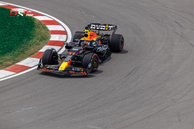 Sergio Pérez (Red Bull Racing) en la Práctica 1 del GP de Canadá 2023 de F1 (FOTO: Arturo Vega para FASTMag)