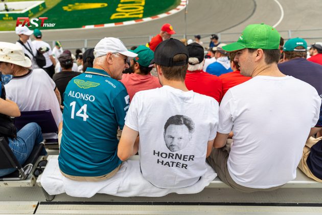 Aficionados en la Práctica 1 del GP de Canadá 2023 de F1 (FOTO: Arturo Vega para FASTMag)