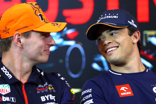 Verstappen y Tsunoda dan respaldo a De Vries (FOTO: Clive Rose/Red Bull Content Pool)