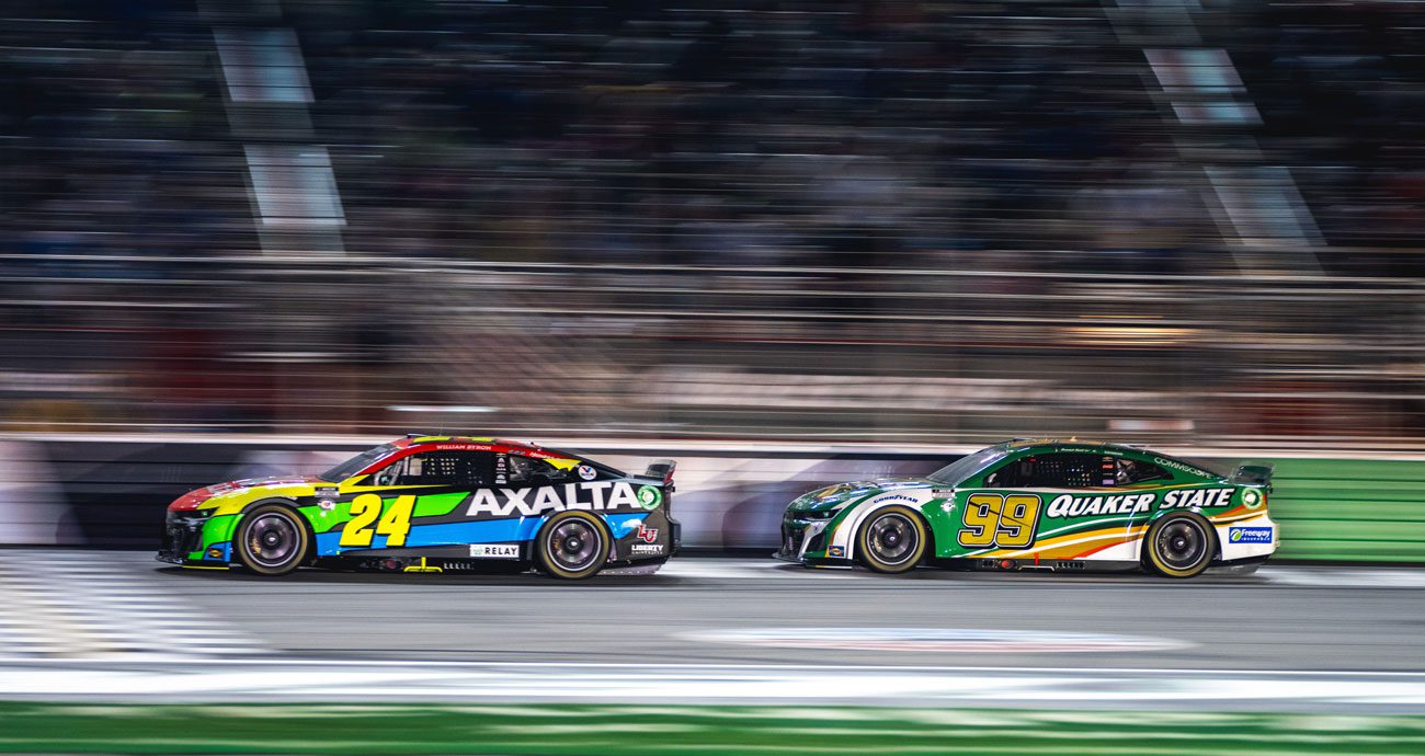 Suárez, segundo en Atlanta; Byron persevera y gana (FOTO: Alejandro Alvarez/NASCAR)