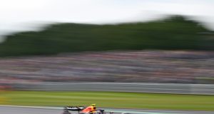 Nuevo infortunio: Pérez saldrá en lugar 16 en Silverstone (FOTO: Dan Mullan/Red Bull Racing)