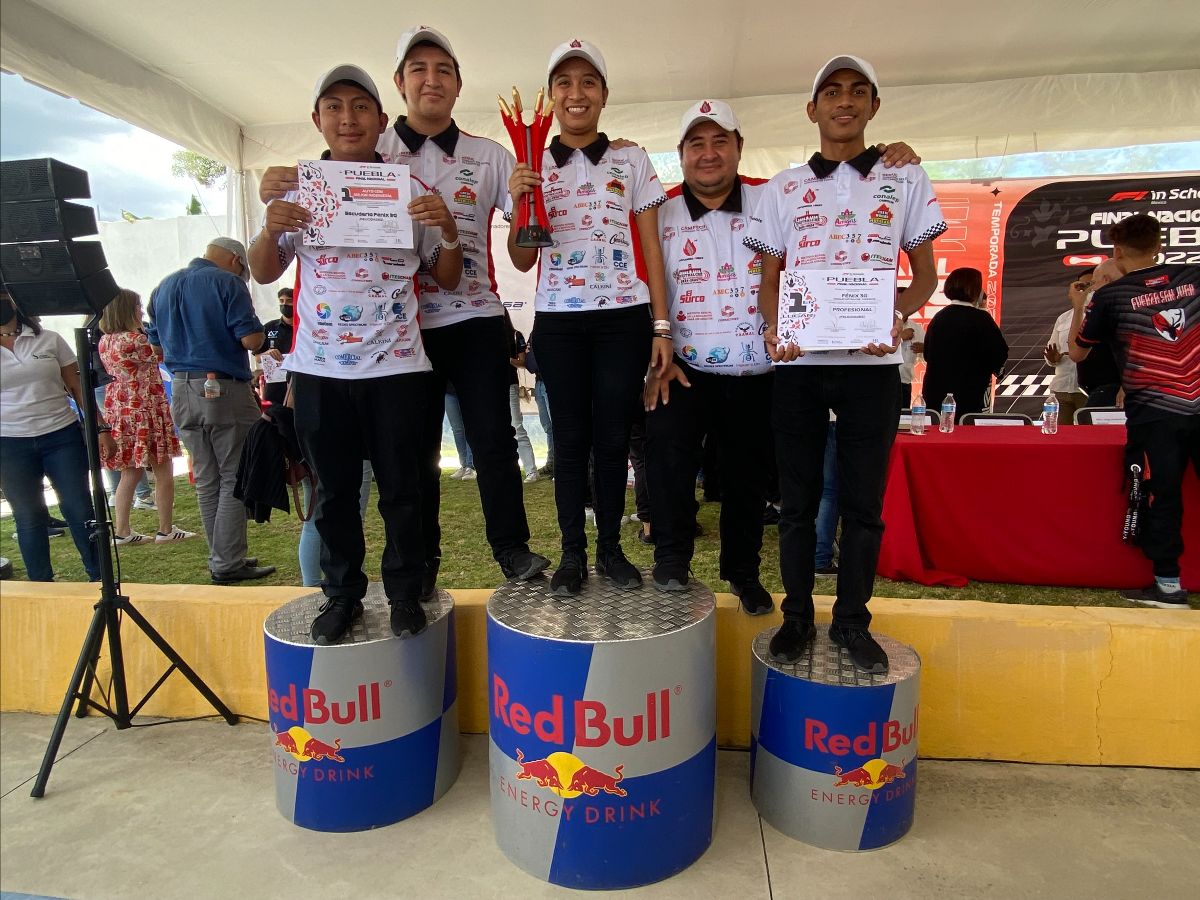 Telcel, Aeroméxico y México GP apoyan a equipo mexicano en F1 in Schools (FOTO: Mexico GP)