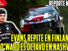 Pato en Nashville, Evans domina WRC Finlandia - REPORTE MOTOR