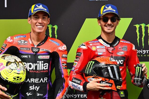 MotoGP Cataluña: Bagnaia y Espargaró, los protagonistas del sábado (FOTO: MotoGP)