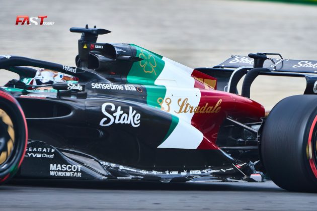 Valtteri Bottas (Alfa Romeo F1) durante la Práctica 1 del GP de Italia 2023 de F1 (FOTO: Piergiorgio Facchinetti para FASTMag)