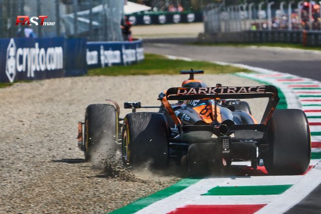 Oscar Piastri (McLaren Racing) en la Práctica 3 del GP de Italia 2023 de F1 (FOTO: Piergiorgio Facchinetti para FASTMag)