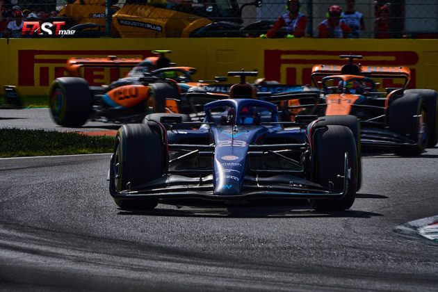 Alex Albon (Williams Racing) durante el GP de Italia 2023 de F1 (FOTO: Piergiorgio Facchinetti)