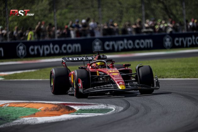 Charles Leclerc (Scuderia Ferrari) en la Práctica 3 del GP de Italia 2023 de F1 (FOTO: Daniele Benedetti para FASTMag)