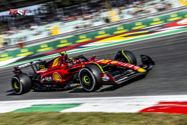 Carlos Sainz (Scuderia Ferrari) en la Calificación del GP de Italia 2023 de F1 (FOTO: Daniele Benedetti para FASTMag)