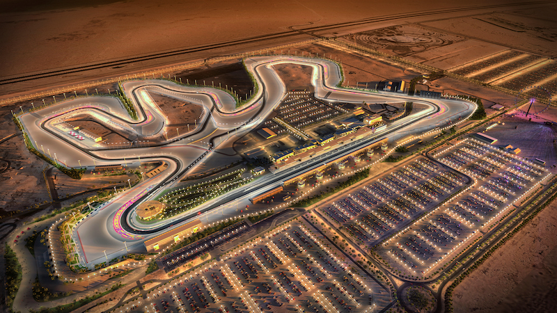 Así luce el renovado circuito de Losail rumbo a GP de Qatar (FOTO: Geobrugg)