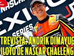 Andrik Dimayuga, piloto de NASCAR Challenge, ya compite en Estados Unidos