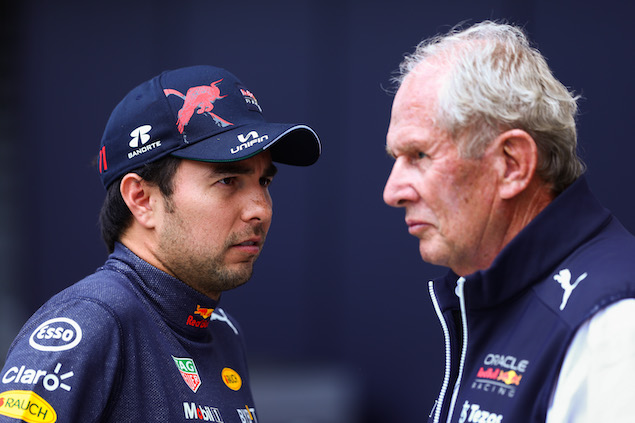 Pérez recibió disculpa personal de Marko (FOTO: Clive Rose/Red Bull Racing)