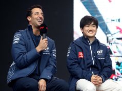 Tsunoda y Ricciardo, titulares de AlphaTauri para 2024 (FOTO: Peter Fox/Red Bull Content Pool)