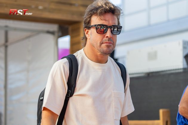 Fernando Alonso (Aston Martin F1 Team) en el Día de Medios del GP de Estados Unidos F1 2023 (FOTO: Arturo Vega)