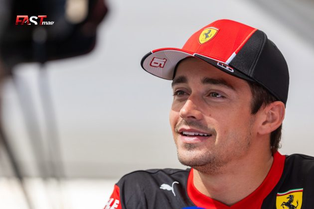 Charles Leclerc (Scuderia Ferrari) en el Día de Medios del GP de Estados Unidos F1 2023 (FOTO: Arturo Vega)