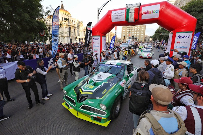 La Carrera Panamericana 2023 llegó a Ciudad de México (FOTO: Prensa LCP)