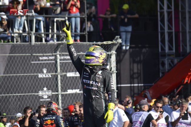 Lewis Hamilton (Mercedes-AMG F1), segundo lugar del GP de Ciudad de México F1 2023 (FOTO: Carlos A. Jalife)