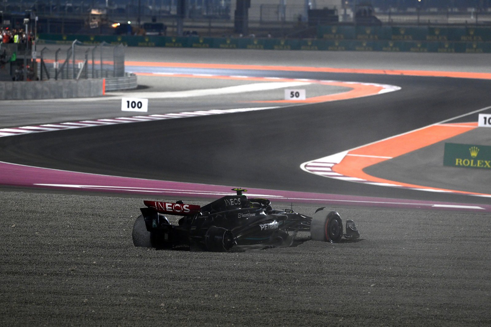 Hamilton asume la culpa por accidente con Russell en Qatar (FOTO: Mercedes AMG F1)