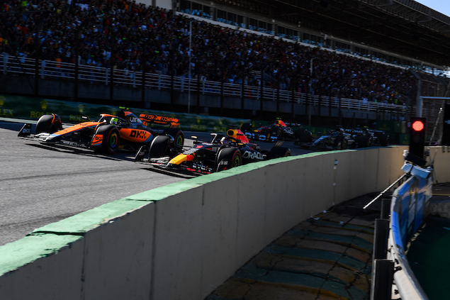 F1 Brasil: Verstappen gana Sprint y Pérez finaliza tercero (FOTO: Rudy Carezzevoli/Red Bull Racing)