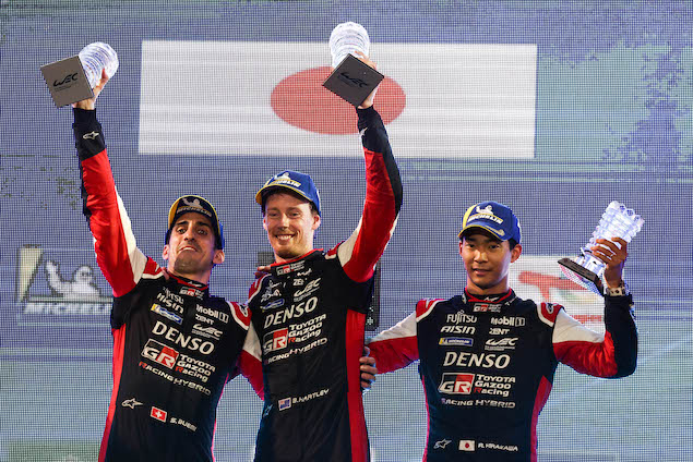 Toyota renueva título del WEC 2023; Kubica se corona en LMP2 (FOTO: TOYOTA GAZOO Racing)
